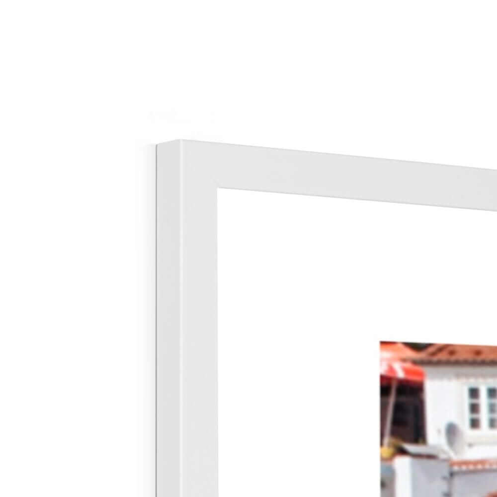 Seek & Ramble Framed Print Portugal Lisbon Alfama Rooftops Framed Print