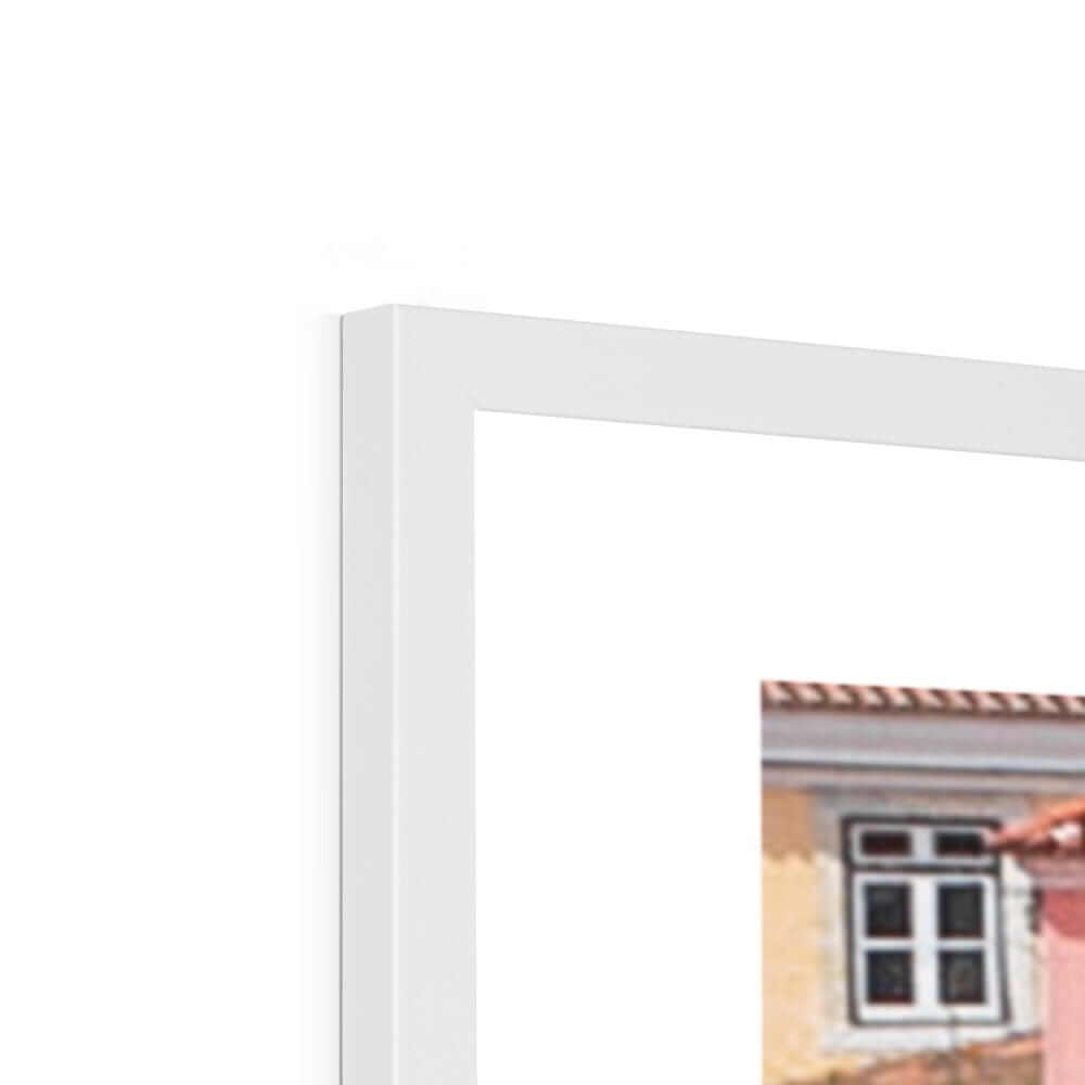 Seek & Ramble Framed Portugal Lisbon Alfama Streets Colour Framed Print