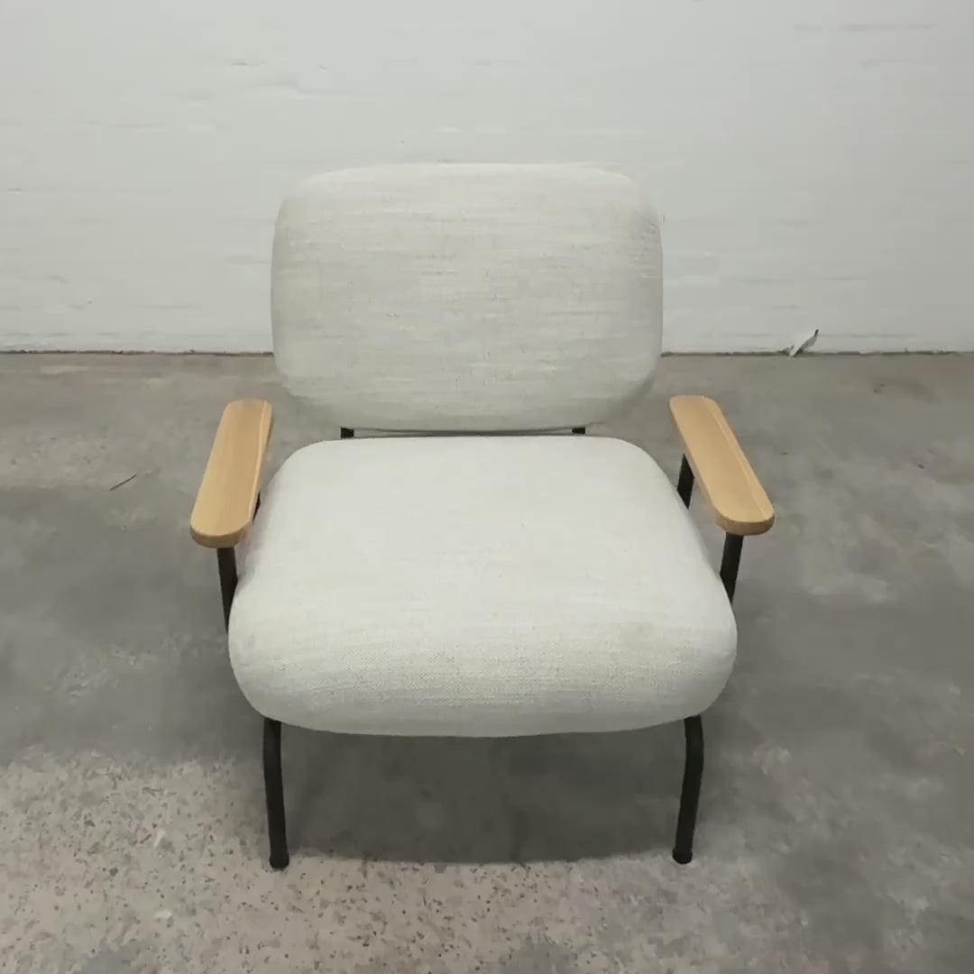 Mattia Mid Century Modern Occasional Upholstered ArmchairAccent ChairSeek & Ramble