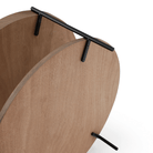 Set of 2 Round Coffee Table Walnut & Tray Top Side Table BundleCoffee TablesSeek & Ramble