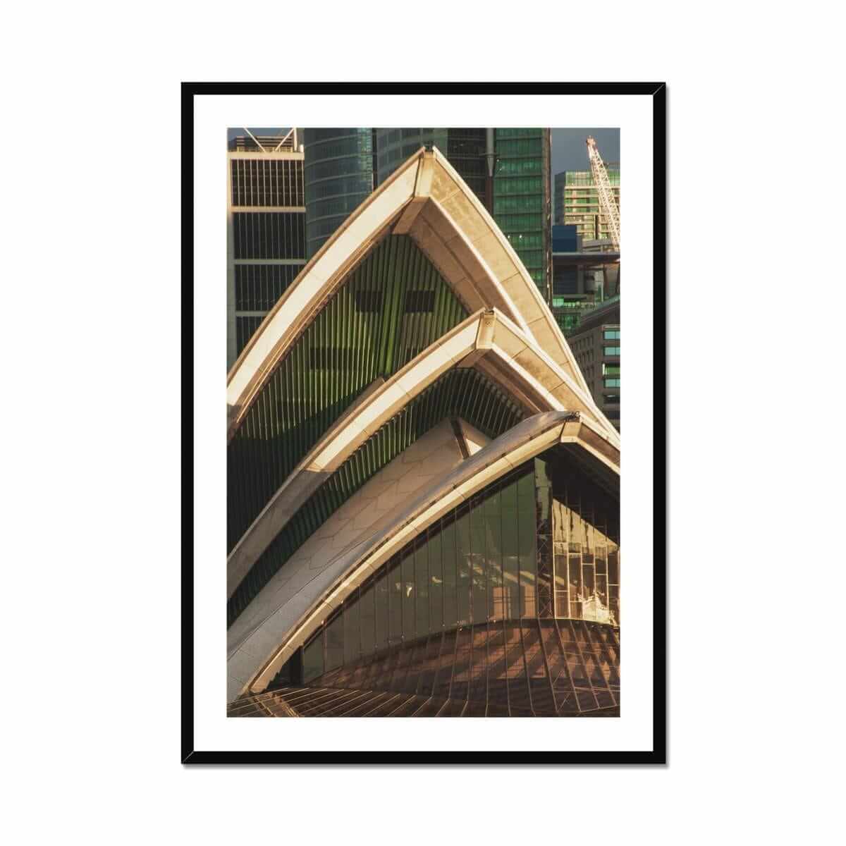 Seek & Ramble Framed 28"x40" / Black Frame Golden Opera House Sales Framed & Mounted Print