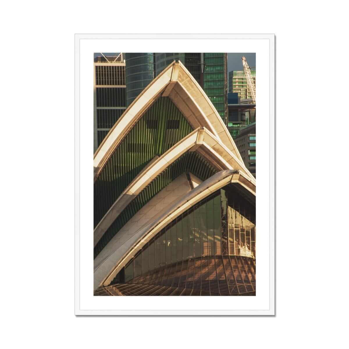 Seek & Ramble Framed 28"x40" / White Frame Golden Opera House Sales Framed & Mounted Print