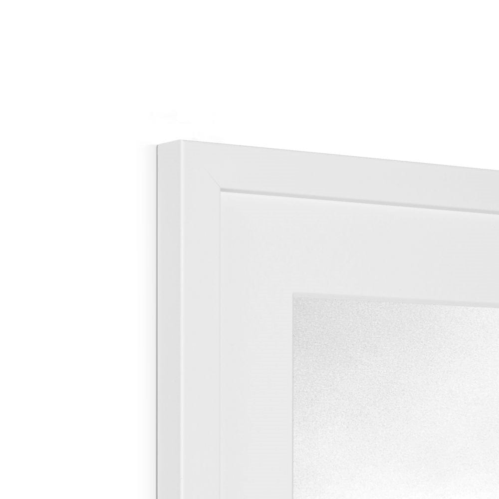 Adam Davies Framed Sydney Harbour Bridge Light Through Fog