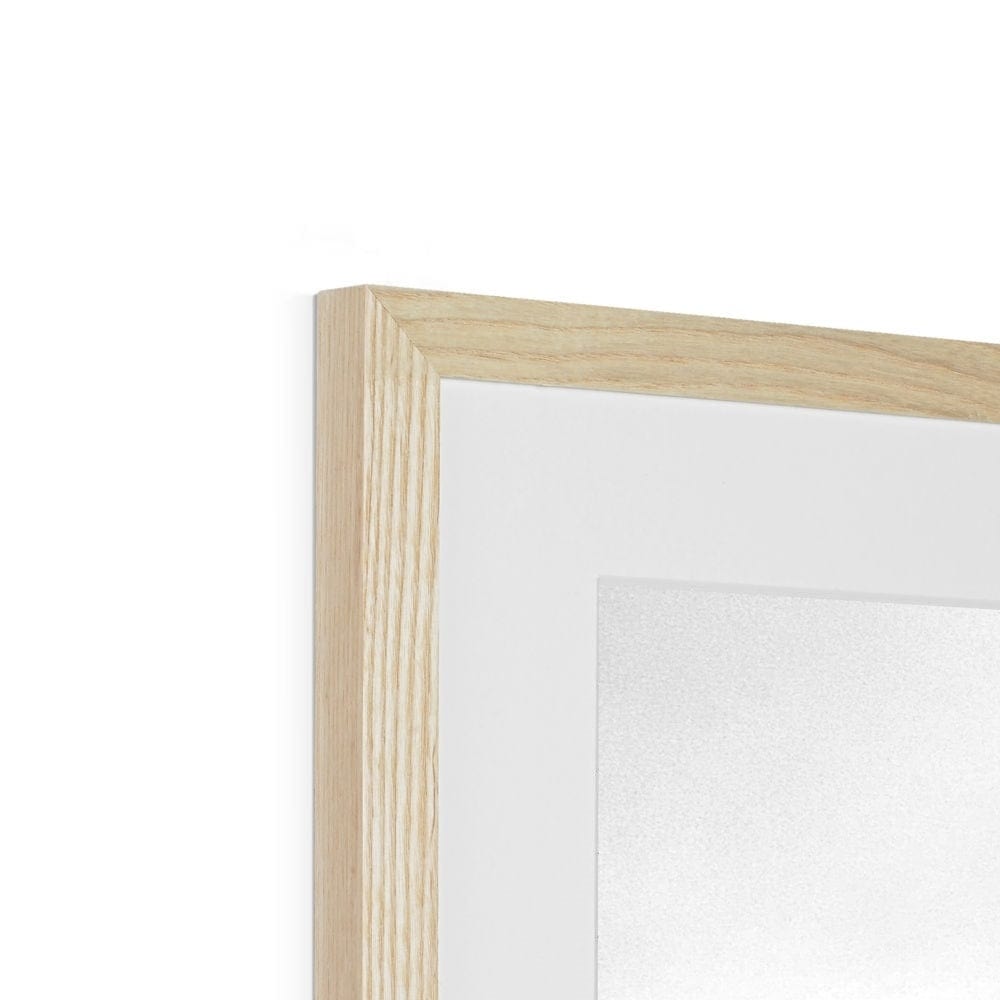 Adam Davies Framed Sydney Harbour Bridge Light Through Fog