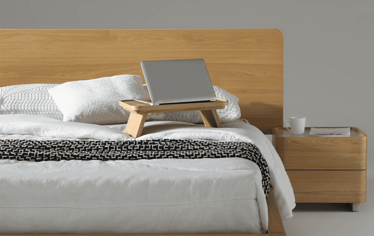 Seek & Ramble Beds Xara Natural Ash Queen Size Bed