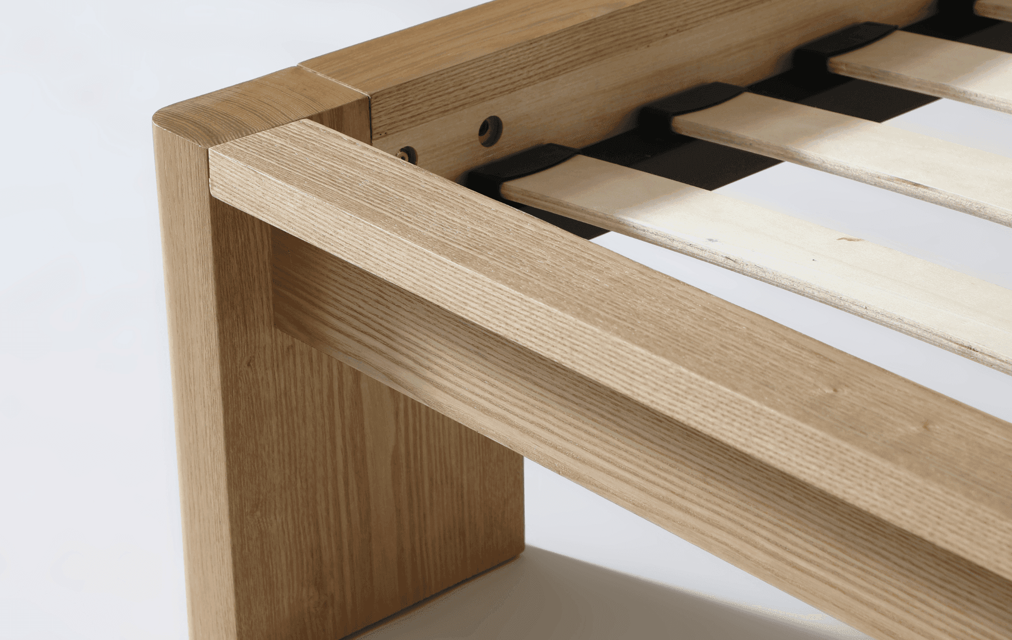 Seek & Ramble Beds Xara Natural Ash Queen Size Bed