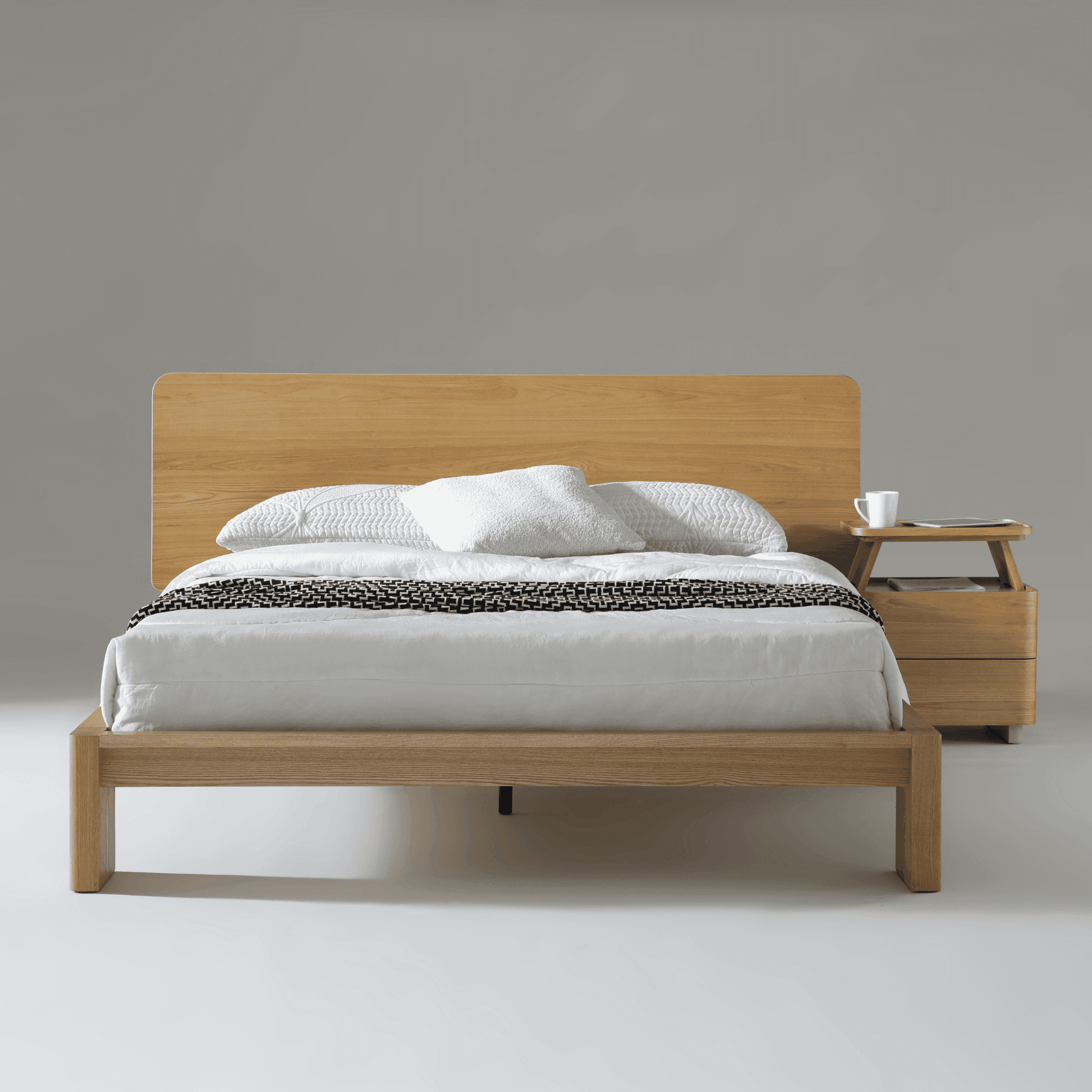 Seek & Ramble Beds Xara Natural Ash Queen Size Bed