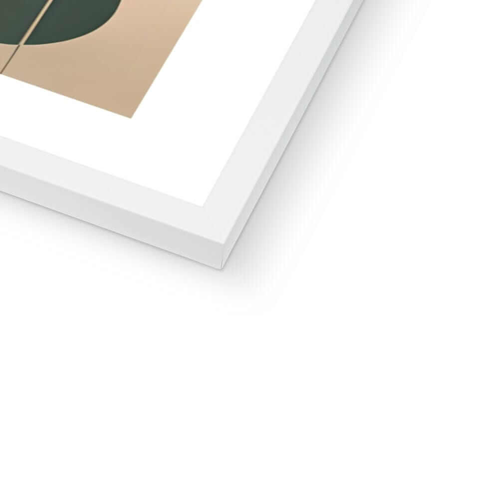 Seek & Ramble Framed Abstract Sage #2 Framed Print