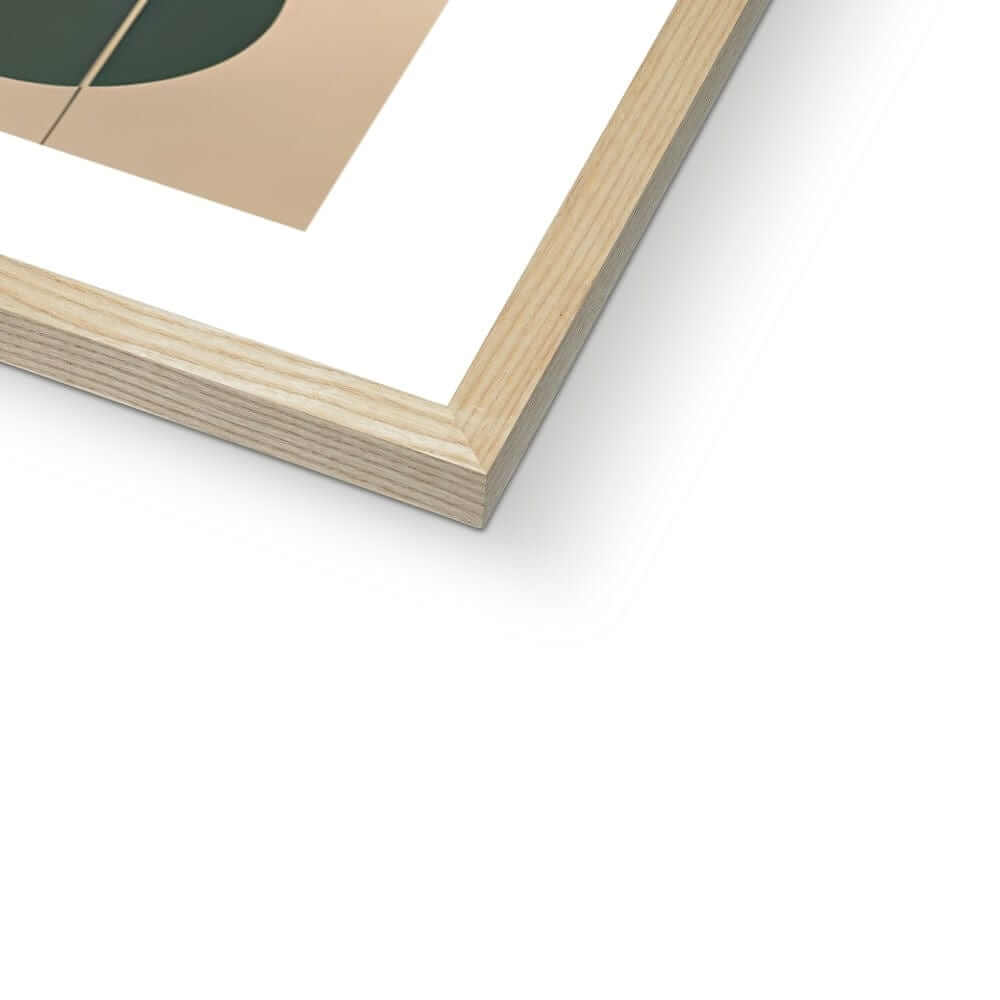 Seek & Ramble Framed Abstract Sage #2 Framed Print