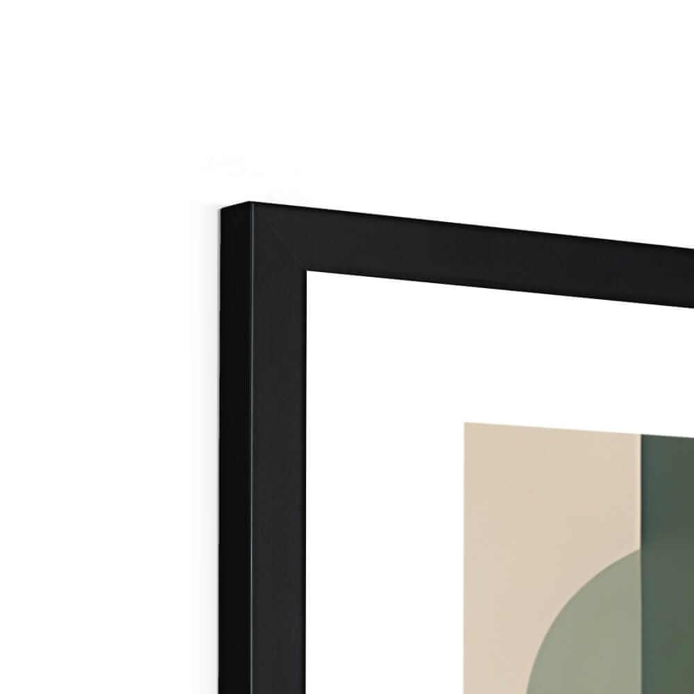 Seek & Ramble Framed Abstract Sage #2 Framed Print