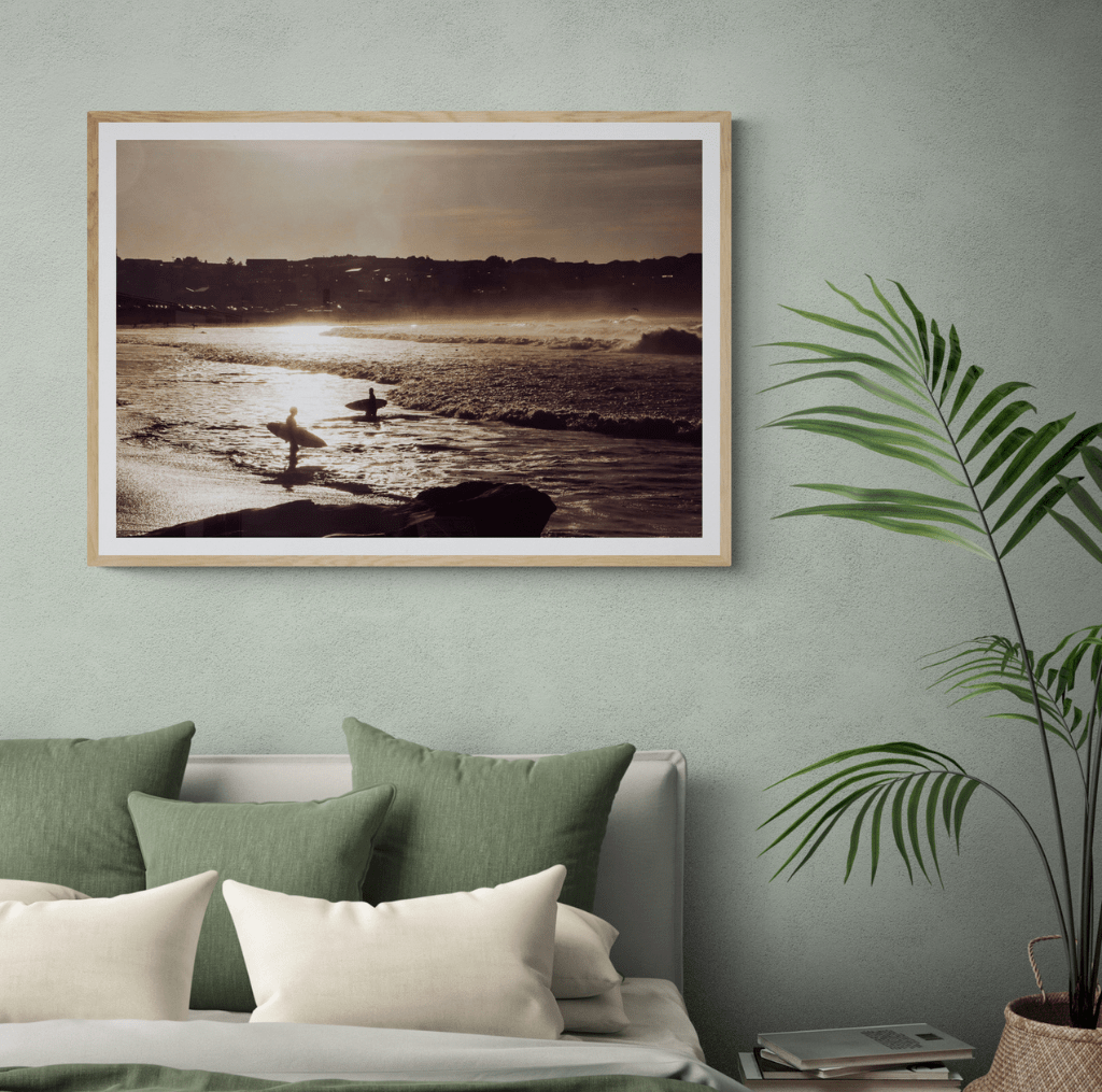 Adam Davies Framed Ready To Surf Framed Print