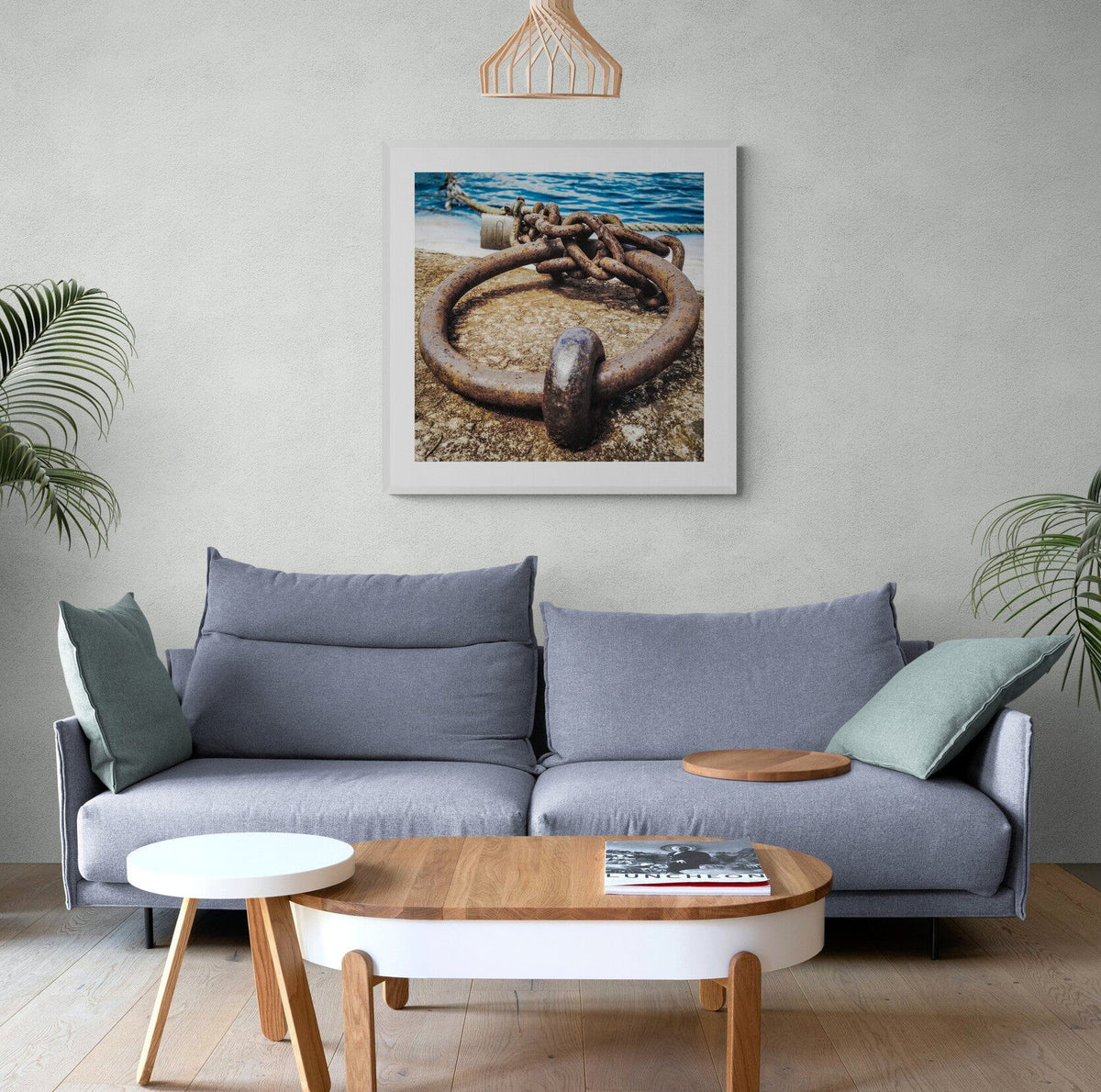 Seek & Ramble Framed Wharf Docking Ring Framed & Mounted Print