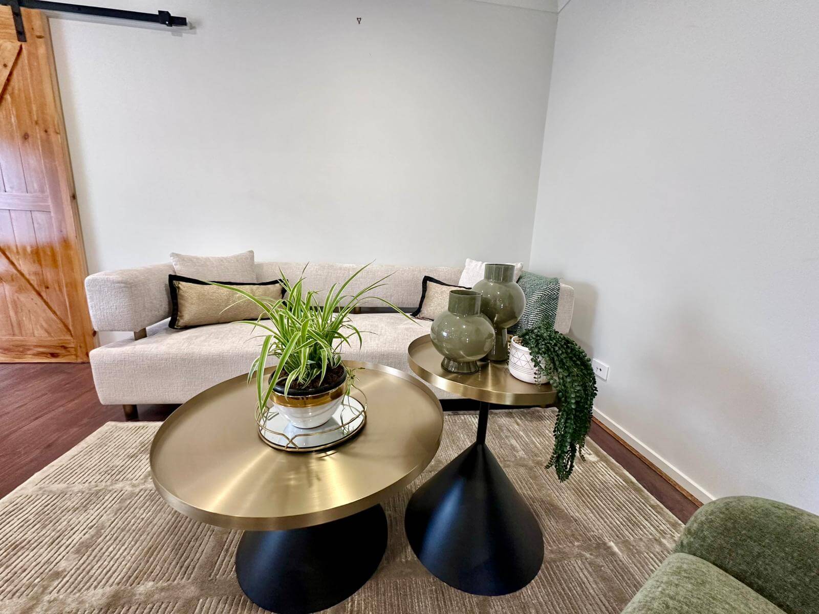 Lloyd Gold Tray Top Bundle Table Set