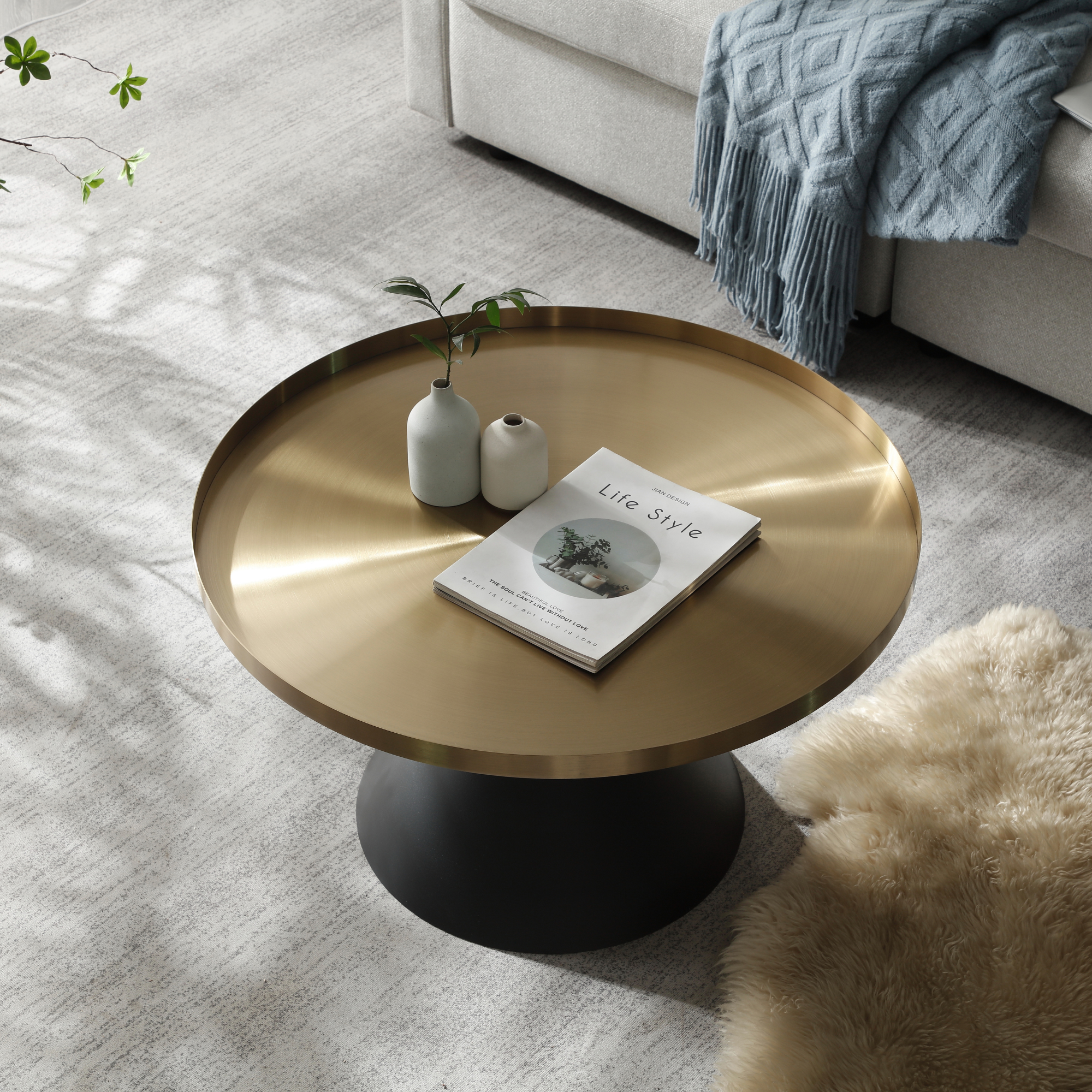 How to Make a Round Coffee Table the Centrepiece of Your Living Space