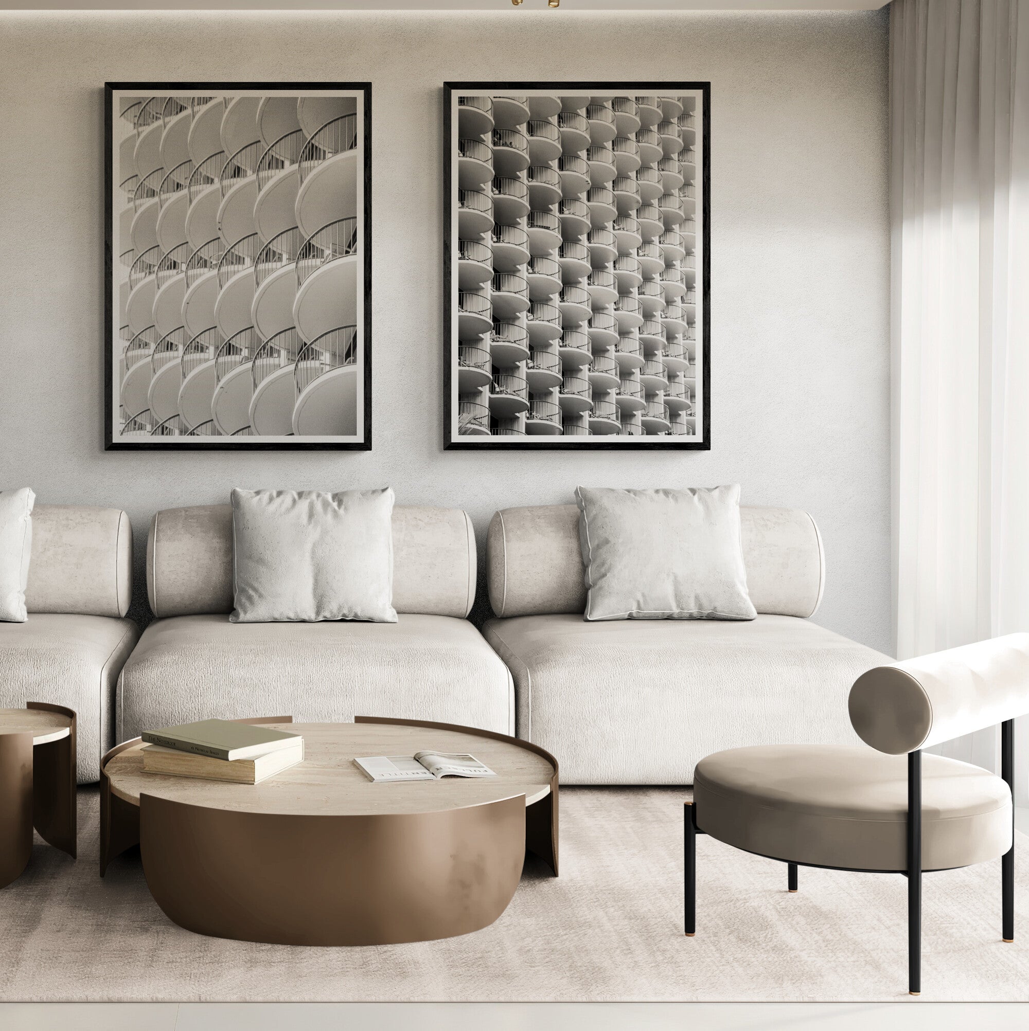 Abstract Architecture Framed Photography in the Office or Your Home