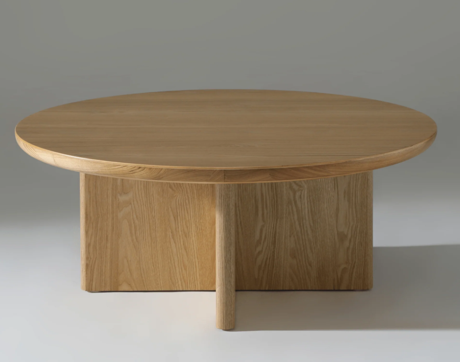 Style a Round Coffee Table: Symmetry & Heights (Seek & Ramble)