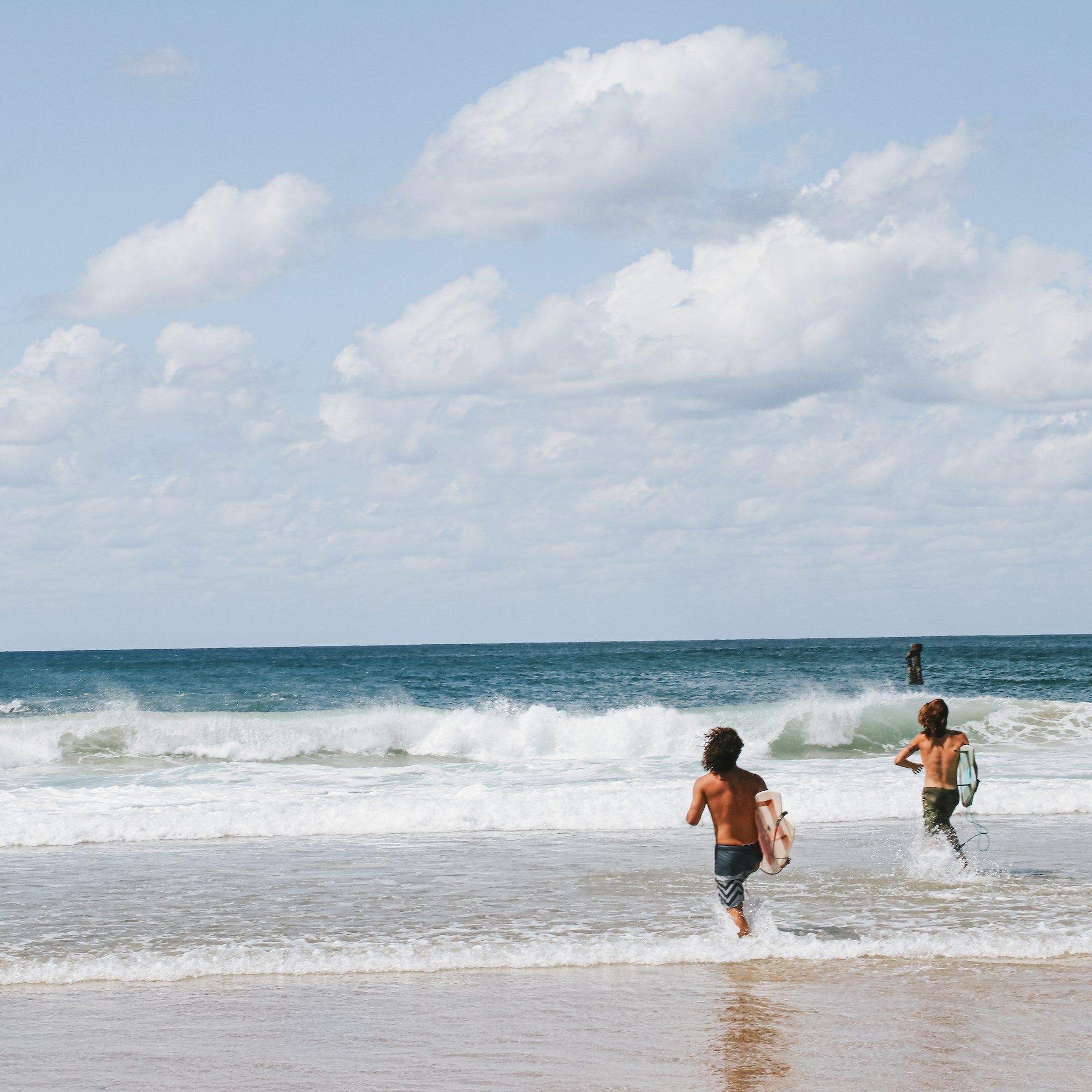 modern coastal wall art from seek and ramble
