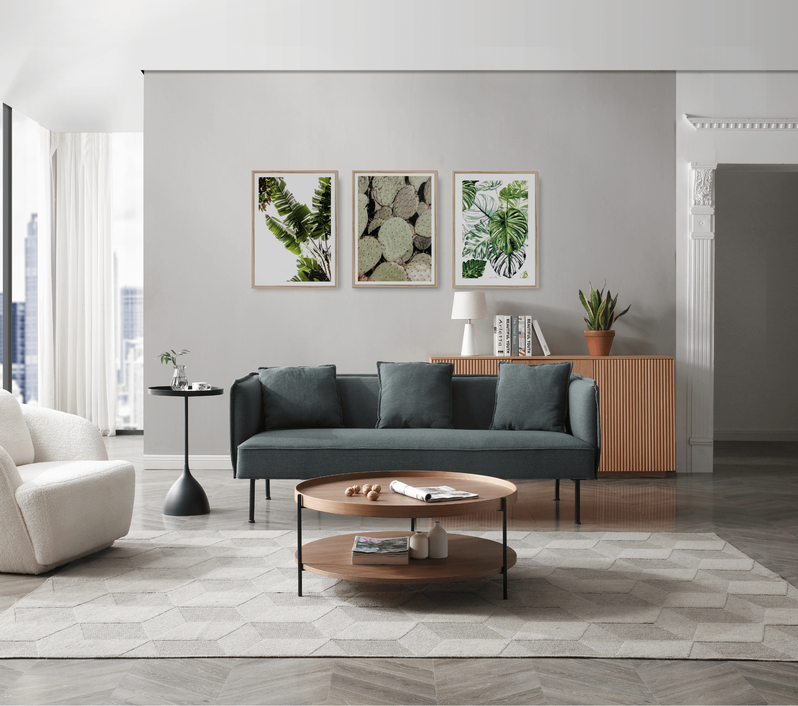 Modern  Coastal Coffee Table From Seek & Ramble