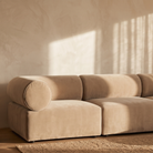 Seek & Ramble Masso 2-Seat Sofa — Velvet Beige