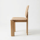 Xara Dining Chair Natural Ash side view