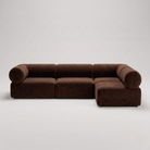 Seek & Ramble Sofa Masso Modular L-Shape Sofa — Velvet Chocolate