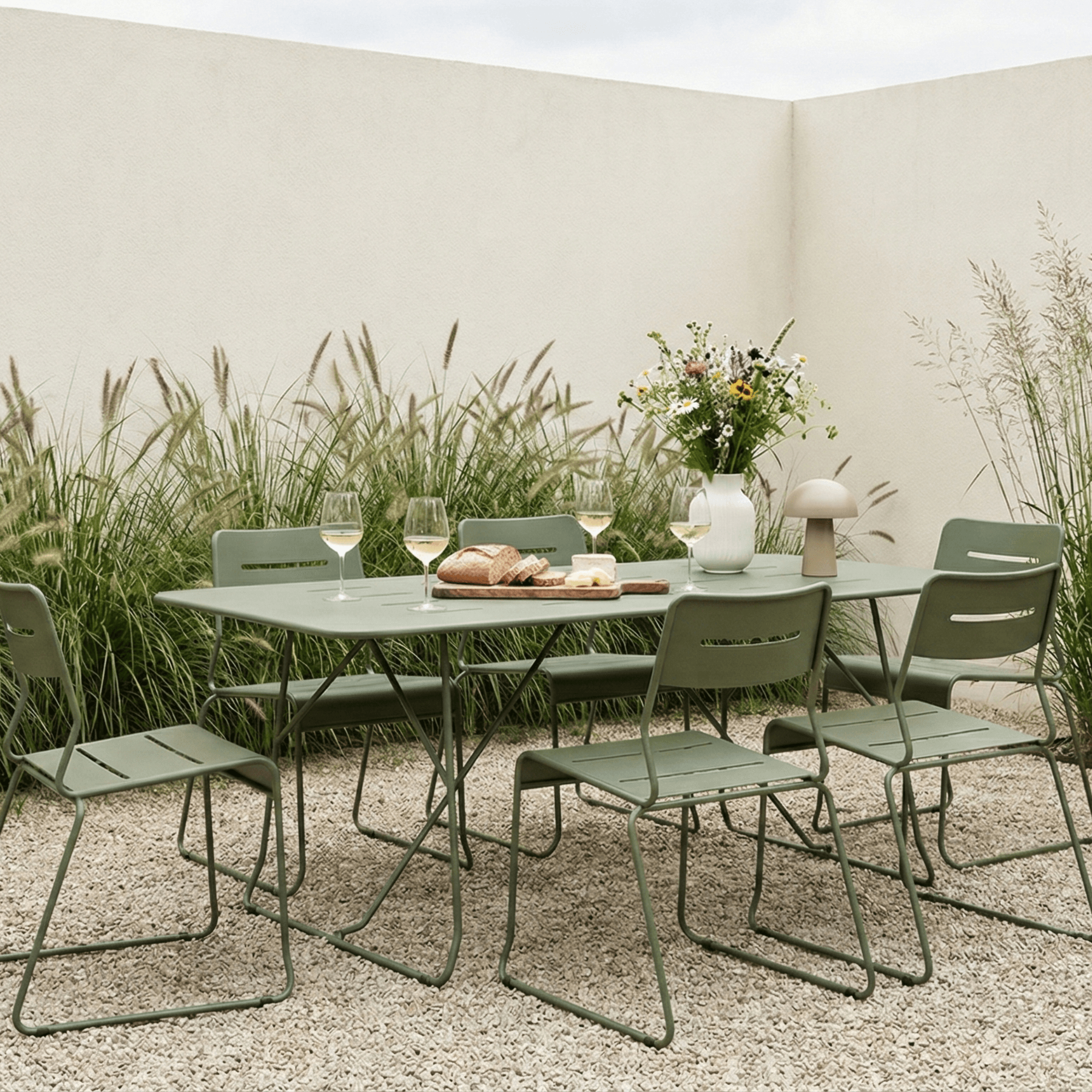 Seek & Ramble Dining Chair Parco Outdoor Dining Chair Olive Set of 2