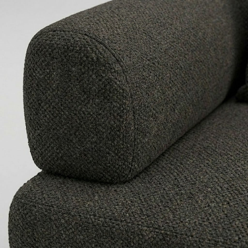 Seek & Ramble Sofa Rocco 2.5 Seat Sofa Charcoal