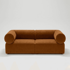 Seek & Ramble Masso 2-Seat Sofa — Velvet Amber
