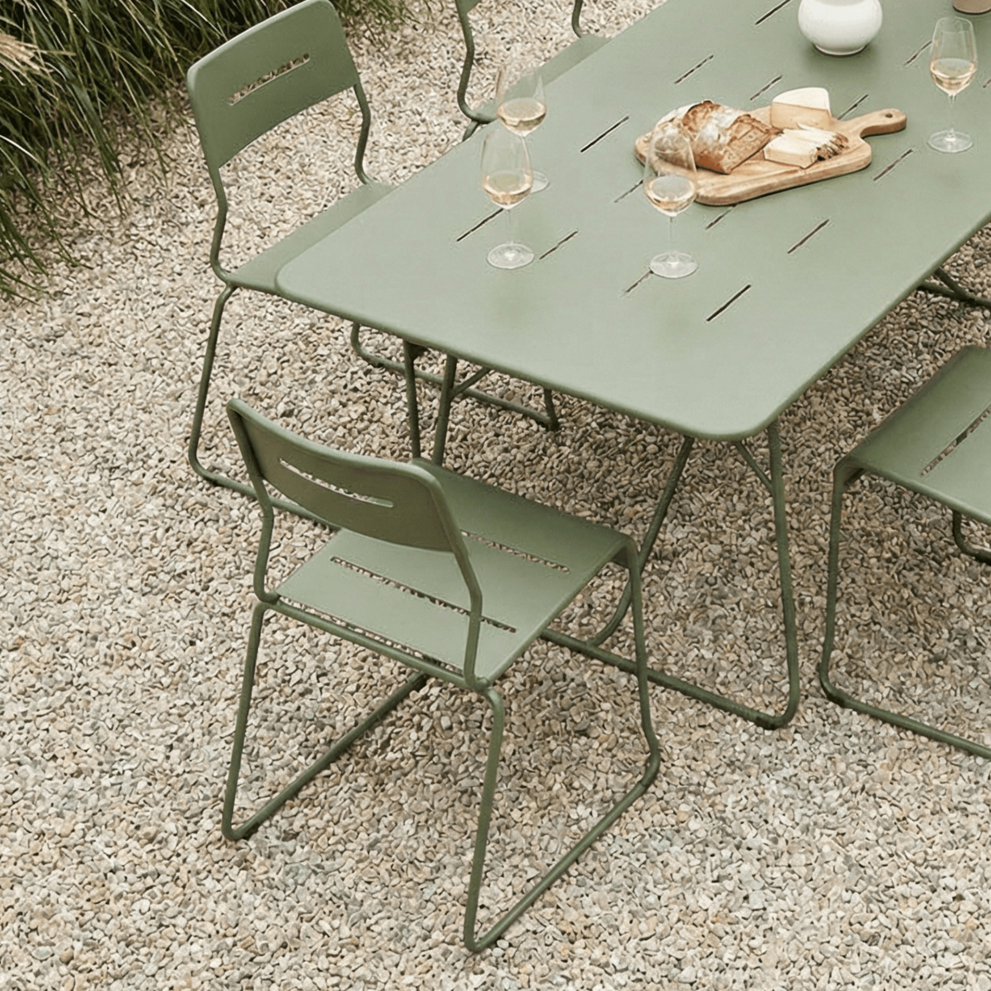 Seek & Ramble Dining Chair Parco Outdoor Dining Chair Olive Set of 2