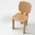 Xara Dining Chair Natural Ash angled view