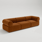 Seek & Ramble Sofa Masso 3-Seat Sofa — Velvet Amber