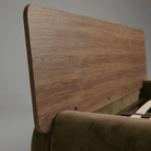 Seek & Ramble Beds Frankie Queen Size Bed - Walnut & Moss