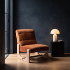 Seek & Ramble Accent Chair Oscar Lounge Chair Brunswick Rust & Oak