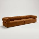 Seek & Ramble Sofa Masso 4-Seat Sofa — Velvet Amber