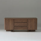 Seek & Ramble Cabinets Kiama 1.8m 2 Door 3 Drawer Buffet Walnut