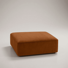 Seek & Ramble Masso Ottoman — Velvet- Amber