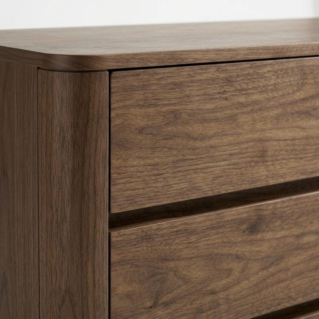 Seek & Ramble Kiama 6 Drawer Dresser Walnut