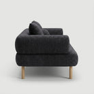 Seek & Ramble Sofa Rocco 2.5 Seat Sofa Charcoal