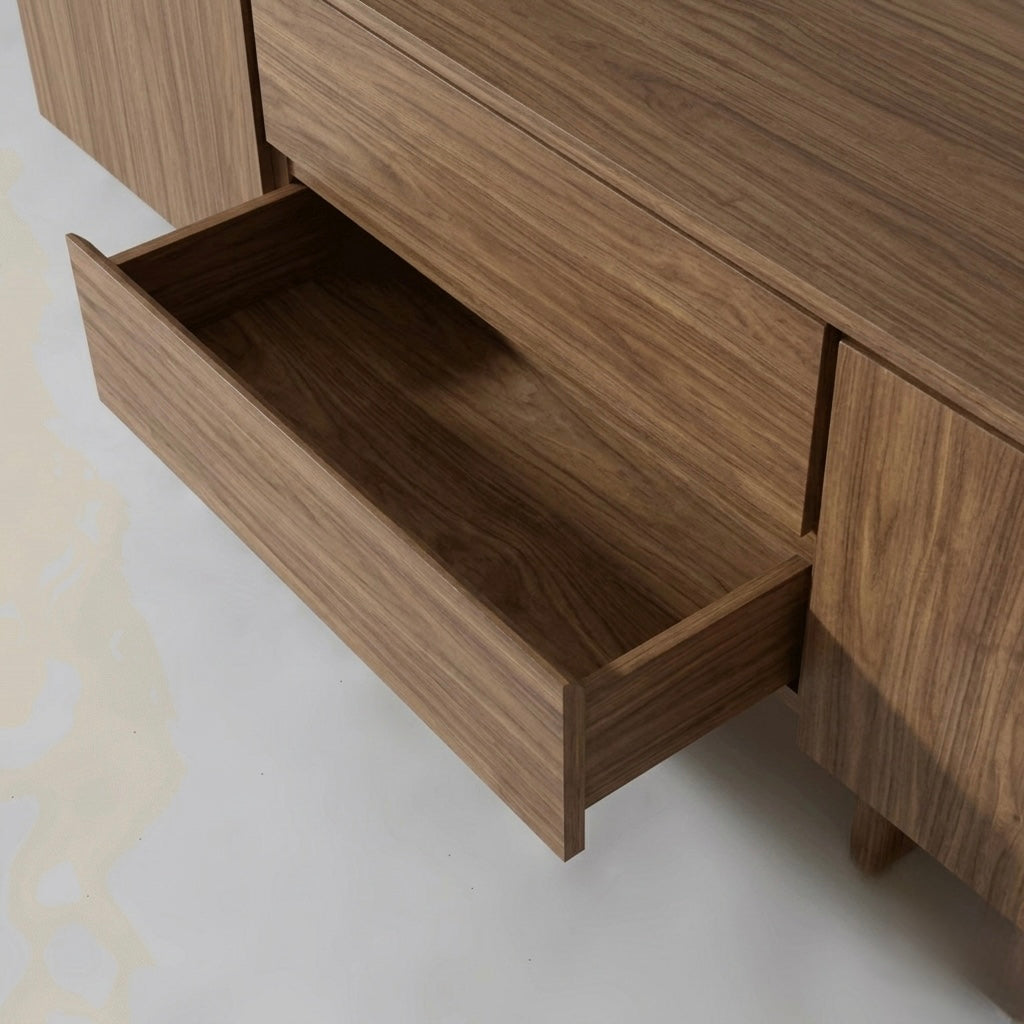 Seek & Ramble Cabinets Kiama 1.8m 2 Door Entertainment Lowline Walnut