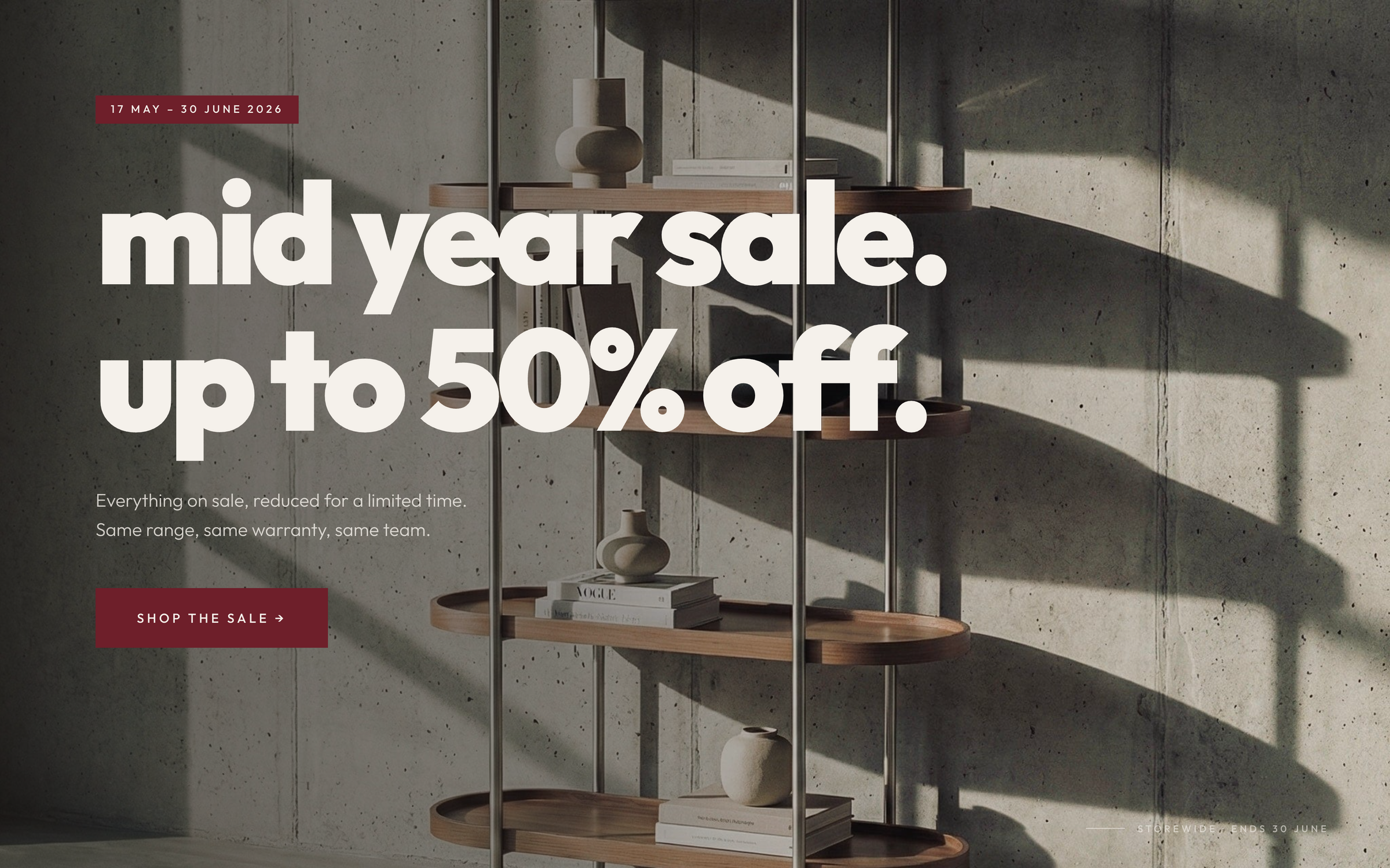 Mid Year Sale