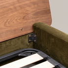 Seek & Ramble Beds Frankie Queen Size Bed - Walnut & Moss