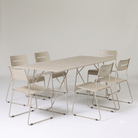 Seek & Ramble Armchair Parco Outdoor 7Pce Dining Table Set Sand