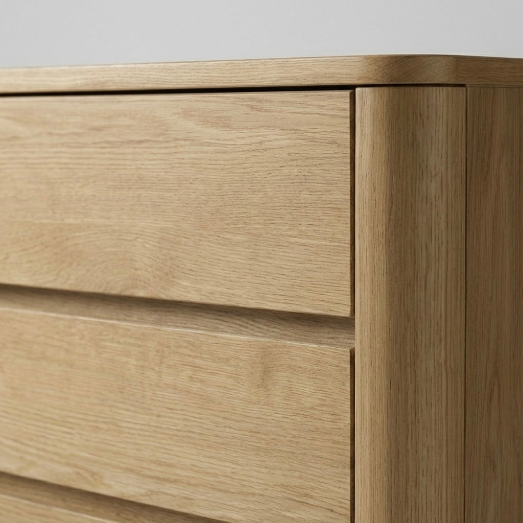 Seek & Ramble Kiama 6 Drawer Dresser Natural Ash