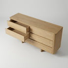 Seek & Ramble Kiama 6 Drawer Dresser Natural Ash