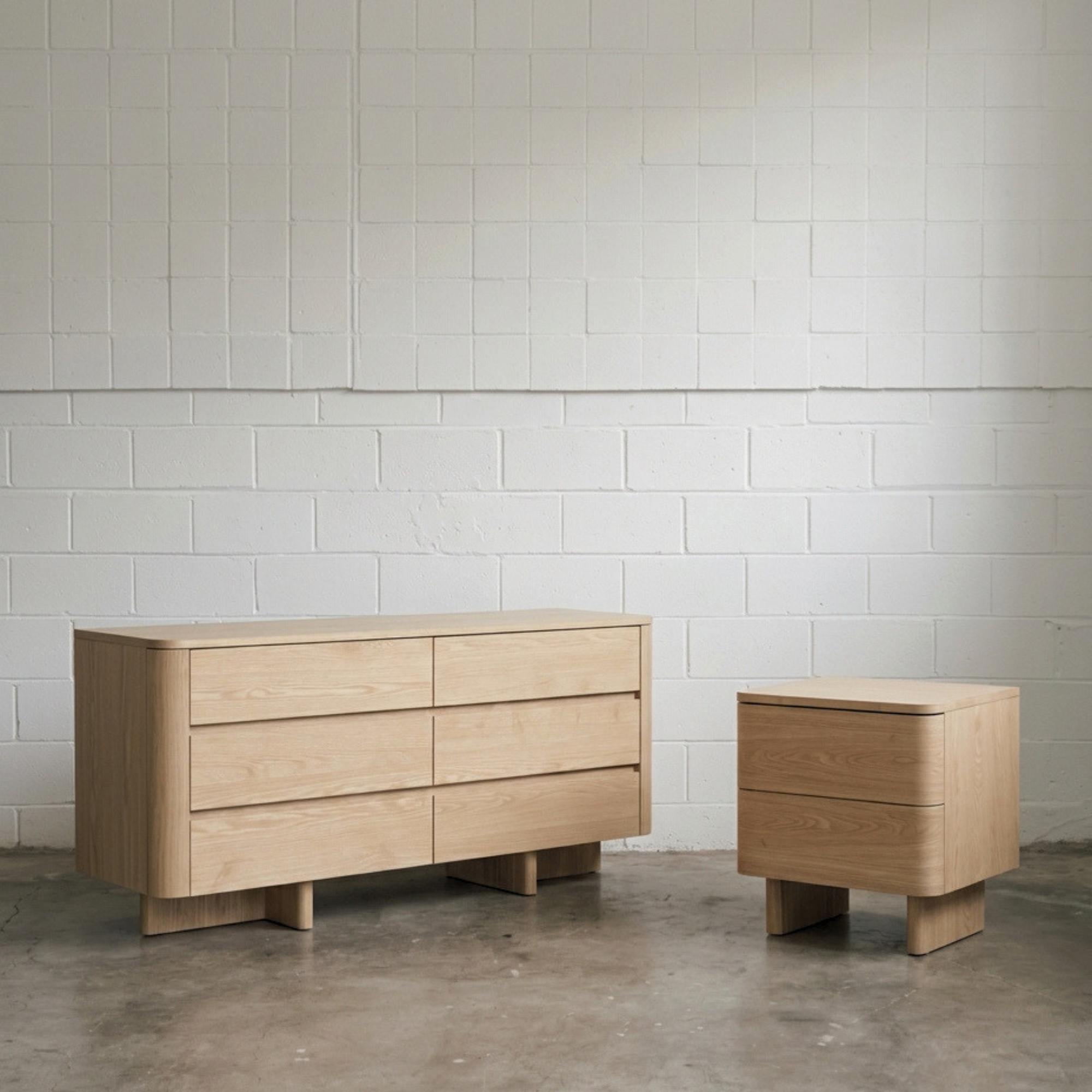 Seek & Ramble Dressers Kiama 6 Drawer Dresser Natural Ash