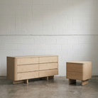 Seek & Ramble Dressers Kiama 6 Drawer Dresser Natural Ash