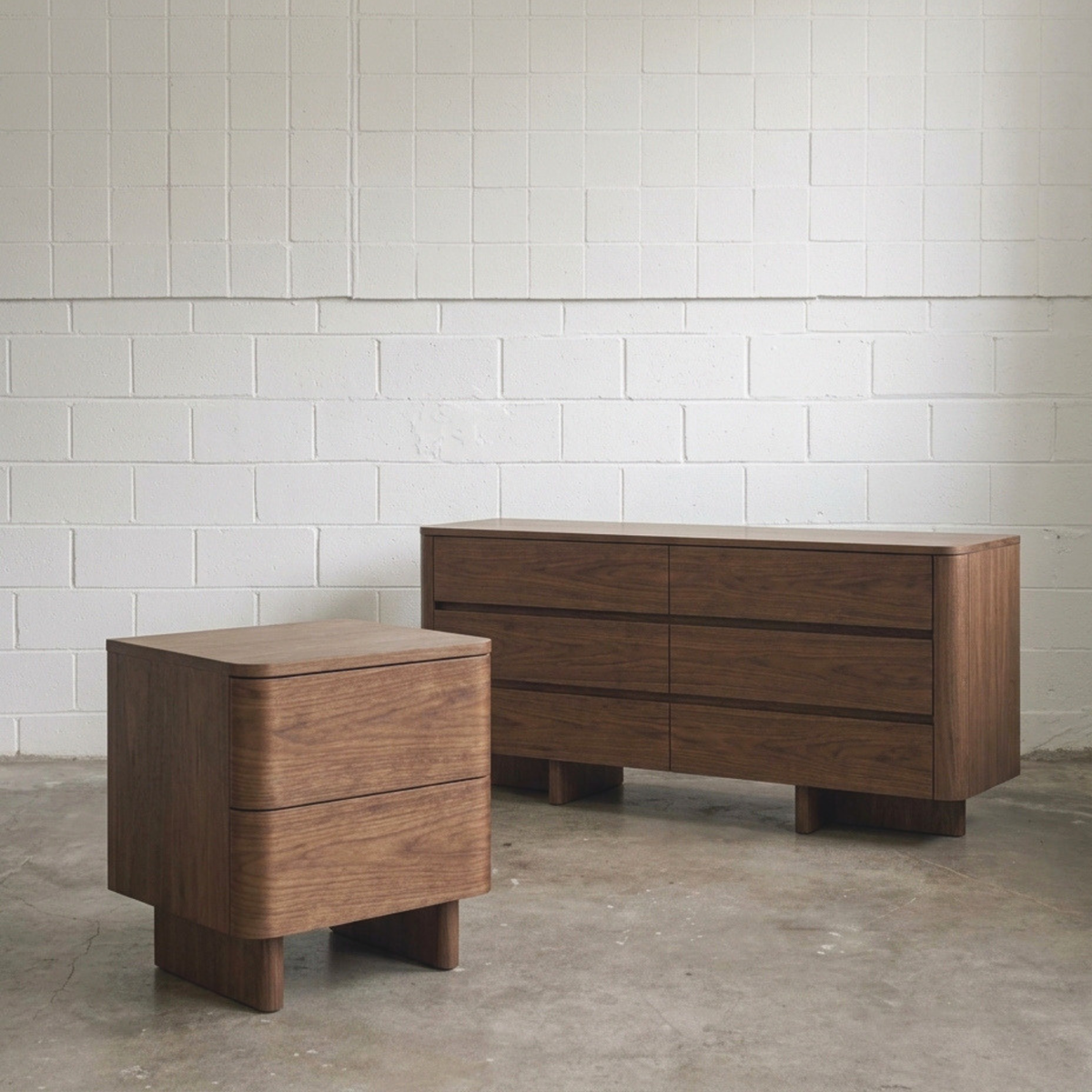 Seek & Ramble Dressers Kiama 6 Drawer Dresser Walnut