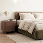 Seek & Ramble Bedsides Kiama 2 Drawer Bedside Walnut