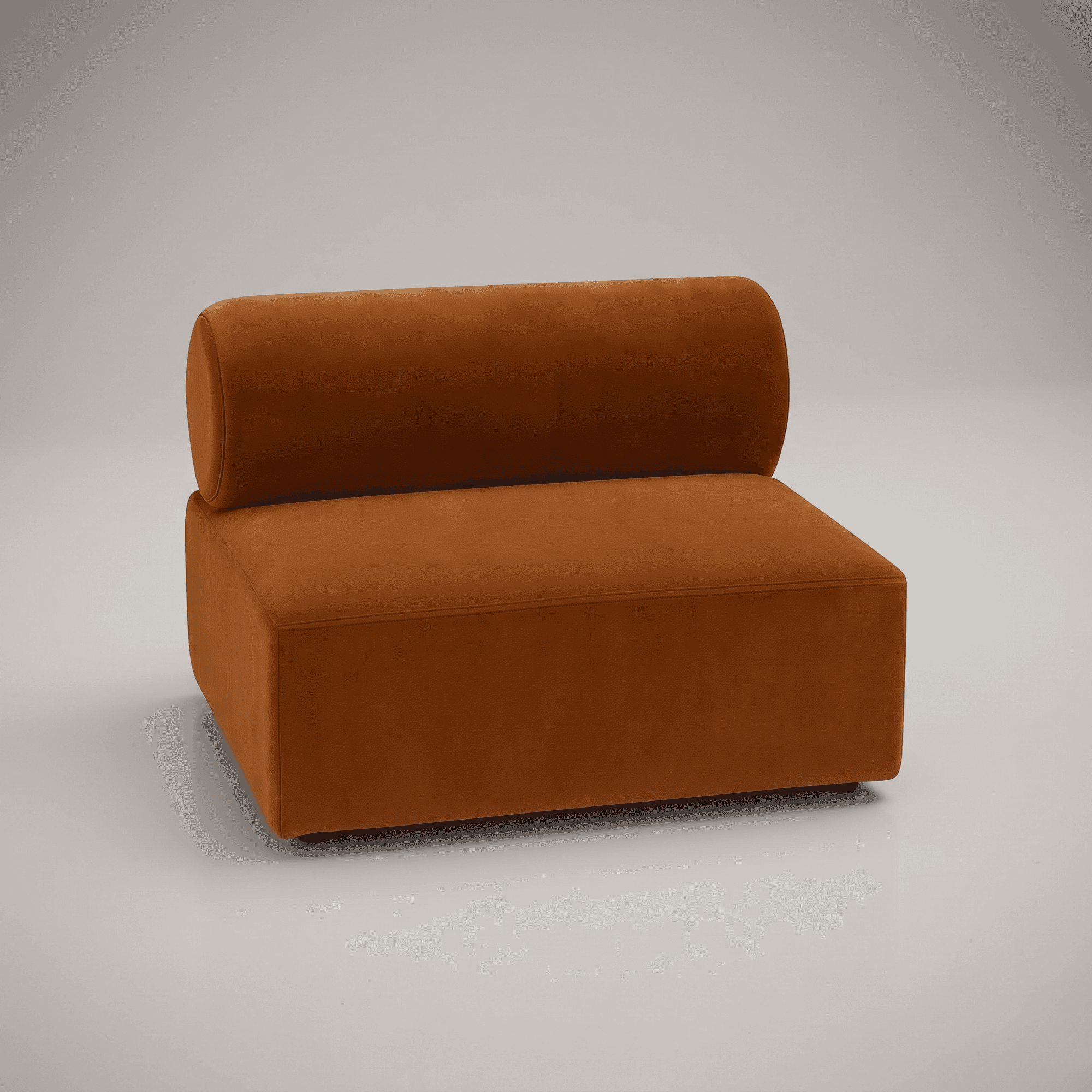 Seek & Ramble Masso Armless Module — Velvet Amber