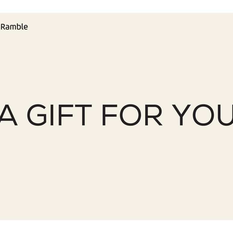 Seek & Ramble Gift Cards e-Gift Card